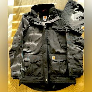 Women’s Carhartt Rain Defender Jacket w/removable hood.